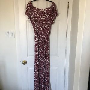 LOFT maxi dress